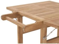 Desserte De Jardin En Teck - Naturel Clair - CYRCA -Electroménager Soldes meuble de rangement 11167165