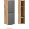 Lot De 2 Colonnes De Rangement Murales H80 Cm - Barcelona -Electroménager Soldes meuble de rangement 11448347