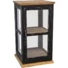 Vitrine Rotative En Bois 40 X 40 X 74 Cm -Electroménager Soldes meuble de rangement 12807113