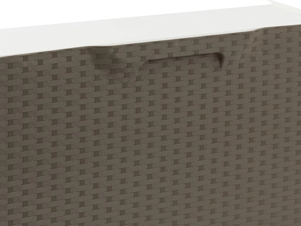 Range-chaussures En Polypropylène Couleur Marron Finition Rattan, 40,1x51x17,3 6 Range-chaussures En Polypropylène Couleur Marron Finition Rattan, 40,1x51x17,3 – Image 4