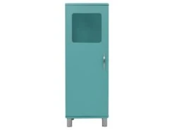Malibu - Colonne De Rangement Vintage H143cm - Couleur - Turquoise