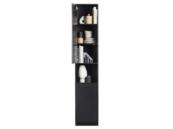 Finca - Colonne De Rangement En Bois Massif De Pin L40cm - Couleur - Noir 14 Finca - Colonne De Rangement En Bois Massif De Pin L40cm - Couleur - Noir -Electroménager Soldes meuble de rangement 13393999