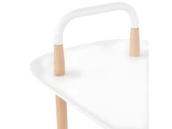 Desserte De Cuisine Design "Ariel" 59cm Blanc 11 Desserte De Cuisine Design "Ariel" 59cm Blanc -Electroménager Soldes meuble de rangement 13686957