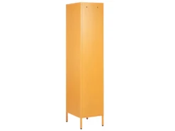 Armoire En Acier Jaune FROME -Electroménager Soldes meuble de rangement 16129587