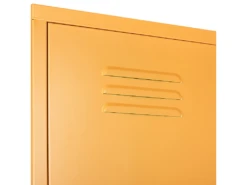 Armoire En Acier Jaune FROME -Electroménager Soldes meuble de rangement 16129589
