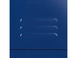 Armoire De Rangement En Métal Bleu Marin à 3 Tiroirs WOSTOK -Electroménager Soldes meuble de rangement 16547425