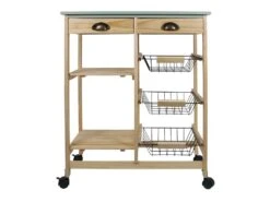 Desserte à Roulettes En Bois My Little Market -Electroménager Soldes meuble de rangement 18071243