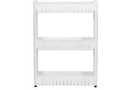 Etagère Sur Roulettes 3 Niveaux 54 X 11 X 70 Cm -Electroménager Soldes meuble de rangement 18071263