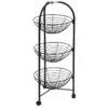 Desserte Ronde 3 Niveaux En Métal -Electroménager Soldes meuble de rangement 18071267
