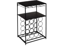 Range Bouteille Desserte En Métal