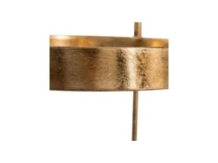 Desserte Sur Roulettes Verre Miroirs/Métal Or - GOLDY -Electroménager Soldes meuble de rangement 18286511