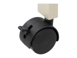 Desserte Roulante 3 Niveaux Beige Lin H 75 Cm Idéale Pour Les Petits Espaces -Electroménager Soldes meuble de rangement 19159209