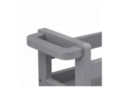 Desserte Roulante 3 Niveaux Gris Galet H 75 Cm Idéale Pour Les Petits Espaces -Electroménager Soldes meuble de rangement 19159241