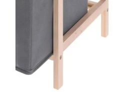 Armoire De Rangement Avec 3 Boîtes De Rangement Gris Foncé -Electroménager Soldes meuble de rangement 19240923