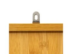 Colonne Salle Bain 2 Portes Bambou Sicela - Bambou -Electroménager Soldes meuble de rangement 19548489