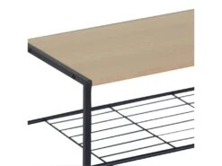 Rangement De Chaussures En Métal Pour Entrée Avec 3 Etagères -Electroménager Soldes meuble de rangement 19819171