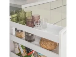 Chariot De Service Étagère Roulettes Roulettes 4 Étages Blanc De SoBuy NSR01-W SoBuy -Electroménager Soldes meuble de rangement 19872683