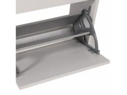 Etagère à Chaussures, 100% Panneaux De Particules Mélaminés, Coloris Blanc -Electroménager Soldes meuble de rangement 20894147