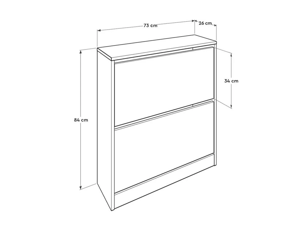 Etagère à Chaussures,100% Panneaux De Particules Mélaminés, Blanc, Couleur Blanc 7 Etagère à Chaussures,100% Panneaux De Particules Mélaminés, Blanc, Couleur Blanc – Image 5