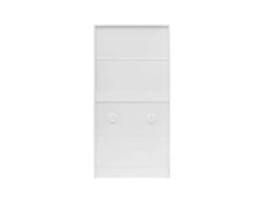 Meuble à Chaussures Blanc MDF 3 Portes Pour 12 Paires Pour Entrées -Electroménager Soldes meuble de rangement 20945193