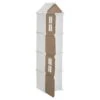 Colonne Casiers De Rangement Jute Atmosphera - Naturel -Electroménager Soldes meuble de rangement 21294901