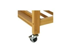 DESSERTE 3 NIVEAUX EN BAMBOU Sur Roulettes - Bambou -Electroménager Soldes meuble de rangement 21295235