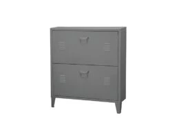 Coffre à Chaussures Salino Gris -Electroménager Soldes meuble de rangement 21670781