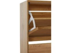 Coffre à Chaussures Ezra Chêne Wot -Electroménager Soldes meuble de rangement 21670895