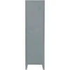 Armoire 1 Porte En Métal Gris -Electroménager Soldes meuble de rangement 21681121