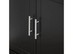 Desserte Roulante Chariot De Buffet Multifonctionnel Avec Etagère Latérale, Fkw108-sch -Electroménager Soldes meuble de rangement 22051275