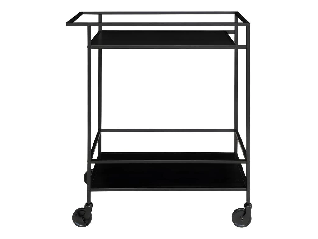 Vita - Desserte En Métal Et Bois - Couleur - Noir 3 Vita - Desserte En Métal Et Bois - Couleur - Noir