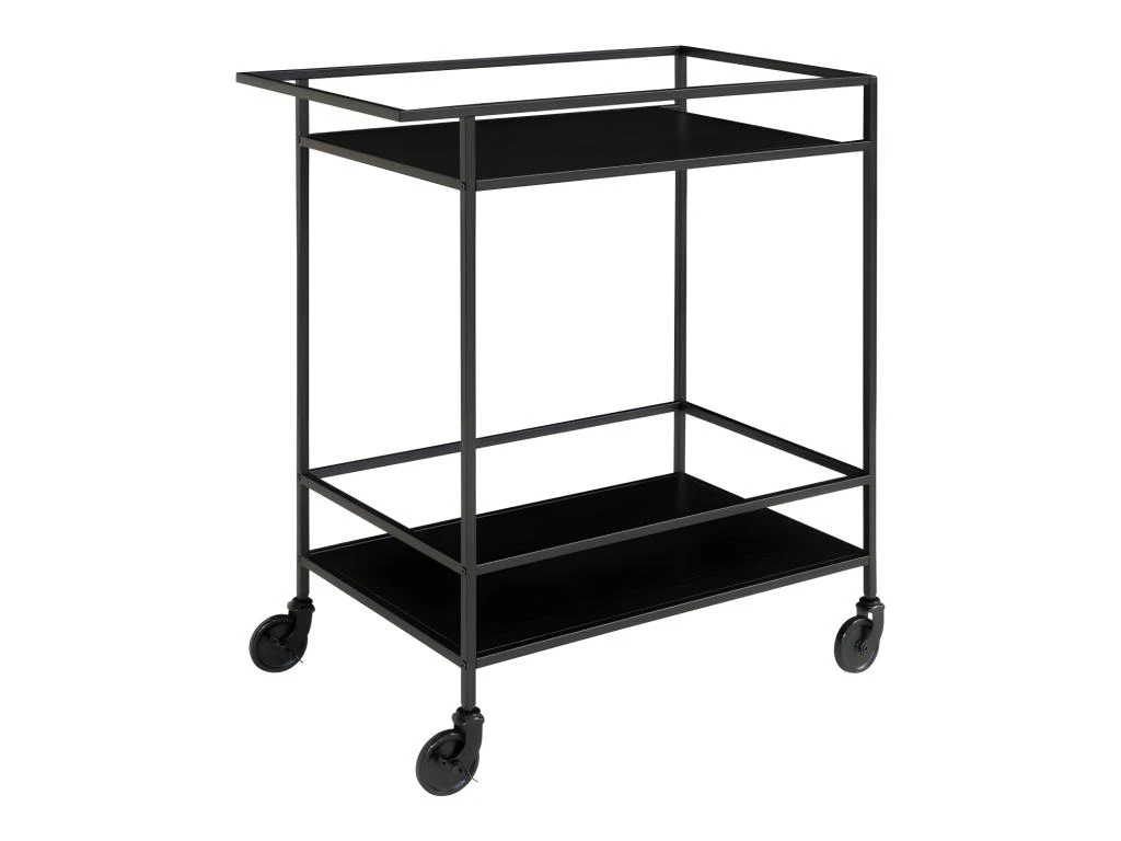 Vita - Desserte En Métal Et Bois - Couleur - Noir 5 Vita - Desserte En Métal Et Bois - Couleur - Noir – Image 3