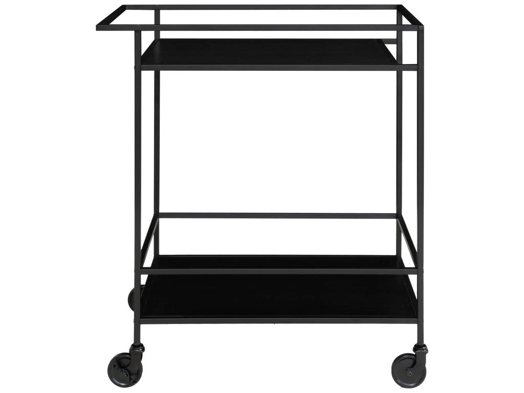 Vita - Desserte En Métal Et Bois - Couleur - Noir 7 Vita - Desserte En Métal Et Bois - Couleur - Noir – Image 5