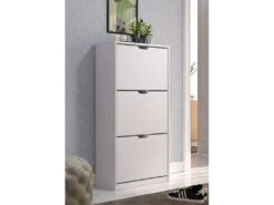 Mestre Meuble à Chaussures 3 Claquement De Porte Blanc. -Electroménager Soldes meuble de rangement 22155333