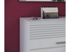 Linus Meuble à Chaussures 1 Porte Blanche. -Electroménager Soldes meuble de rangement 22155579