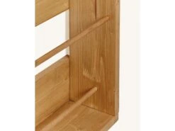 Etagère Murale Pour Chaussures En Bois (2 Unités) Marron Clair -Electroménager Soldes meuble de rangement 22181711