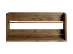 Etagère Murale Pour Chaussures En Bois En Couleur Marron