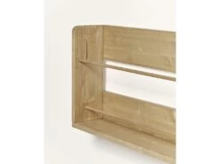 Etagère Murale Pour Chaussures En Bois En Couleur Naturel -Electroménager Soldes meuble de rangement 22181787