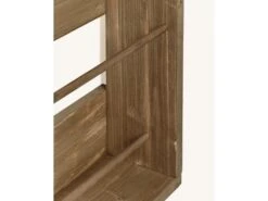 Etagère Murale Pour Chaussures En Bois (2 Unités) En Marron Vieilli -Electroménager Soldes meuble de rangement 22181903