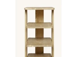 Porte-chaussures En Bois D’épicéa En Couleur Naturel -Electroménager Soldes meuble de rangement 22181943