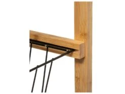 Desserte De Cuisine Roulante Avec Plateaux Amovibles En Bambou H 83 Cm -Electroménager Soldes meuble de rangement 22922673