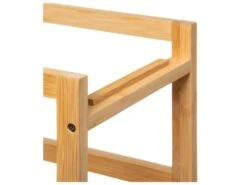 Desserte De Cuisine Roulante Avec Plateaux Amovibles En Bambou H 83 Cm -Electroménager Soldes meuble de rangement 22922675