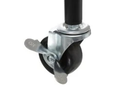 Desserte De Cuisine Roulante à 3 Niveaux En Métal Noir Et Bois H 74.6 Cm -Electroménager Soldes meuble de rangement 22922685