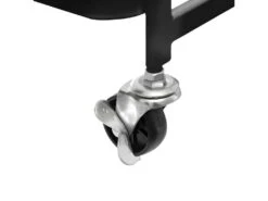 Desserte Métal Noir Roulettes 52 Cm Perfo 5five - Noir -Electroménager Soldes meuble de rangement 22922691