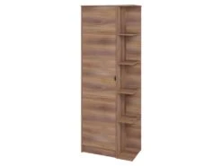 Lingère Meuble à Chaussures 15 Paires 1 Porte 10 Niches Châtaignier -Electroménager Soldes meuble de rangement 22969873