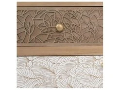 Meuble à Chaussures 2 Abattants Bois Naturel - KAÏA -Electroménager Soldes meuble de rangement 22993121