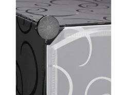 Armoire étagère Meubles à Chaussures Rangement Plastique Chaussures Modulable 12 Paires Noir 13_0001661_3 -Electroménager Soldes meuble de rangement 8825515