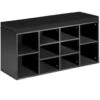 Meuble à Chaussures étagère Meuble Banc Noir 2008148 -Electroménager Soldes meuble de rangement 8825697