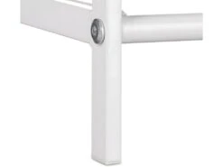 Meuble à Chaussures 3 étagères Rangement Métal Pour 8 Paires Avec Poignées Marron Blanc 13_0001640_3 -Electroménager Soldes meuble de rangement 8825703