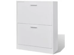 Meuble Armoire à Chaussure Bois Tiroirs 12 Paires 2002042